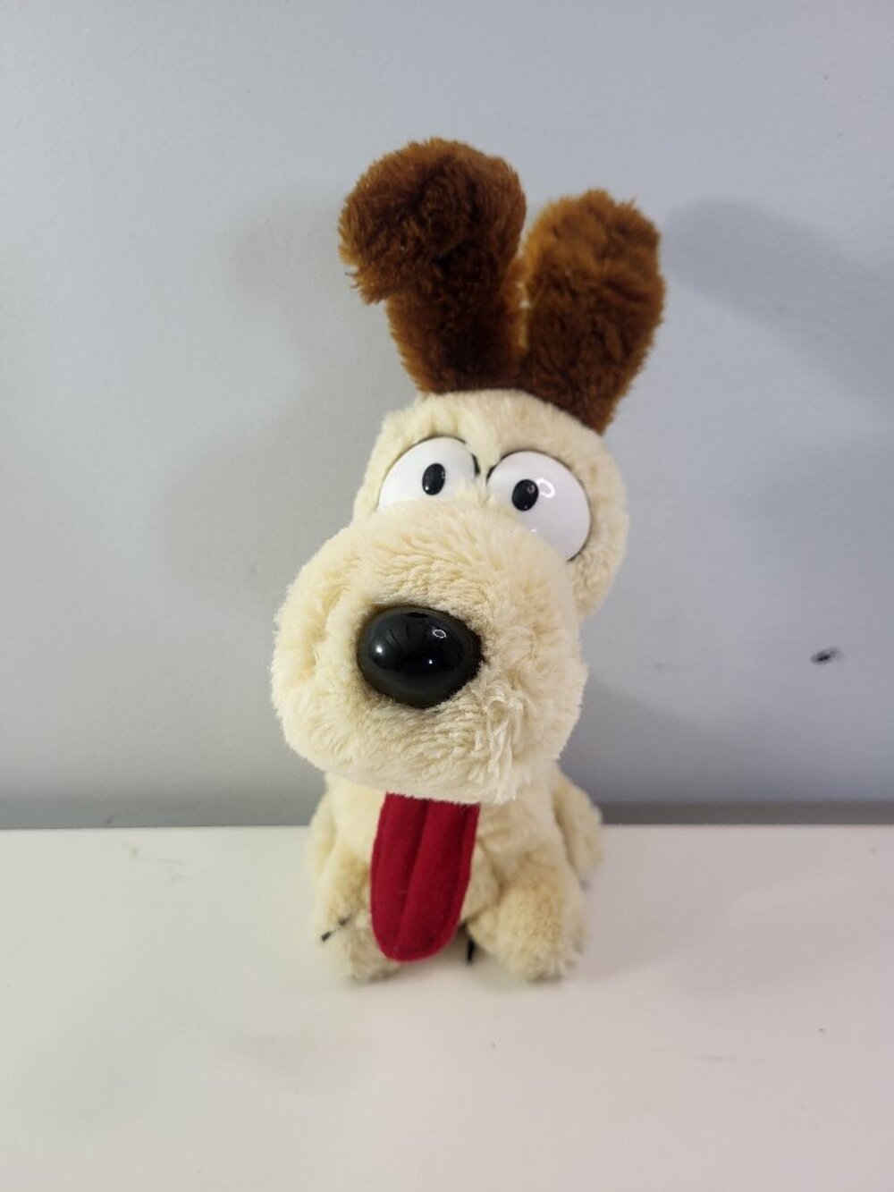 Vintage 1983 Dakin Odie Plush Garfield Dog Stuffed Animal Made in Korea 12"